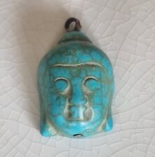 Buddha pendant turquoise for sale  STOCKPORT