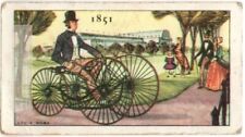 1851 Sawyer’s Velocipede 4 Wheeled Quadricycle  England Vintage Trade Ad Card for sale  Shipping to Canada