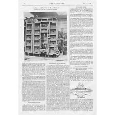 1903 Impresión de ingeniería antigua - Máquina dobladora de placas hidráulicas segunda mano  Embacar hacia Argentina