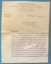 Jean buffet lettre d'occasion  Rillieux-la-Pape