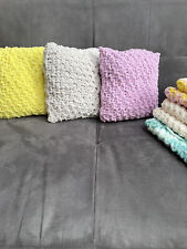 Handmade knitted cushions for sale  DEREHAM