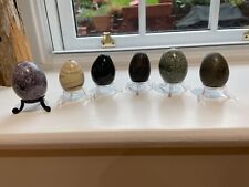 Stone eggs...6 different for sale  WORCESTER