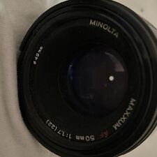 MINOLTA Konica Sony Alpha -  MAXXUM AF 50mm f1.7 LENS for sale  Shipping to South Africa