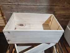 Plain wooden box for sale  LISS