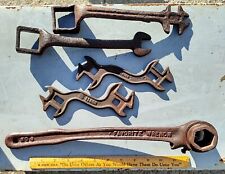 Lote de (5) herramientas de llave vintage/antiguas ciervos, verdes, etc. segunda mano  Embacar hacia Argentina