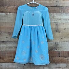 Disney Jumping Beans Frozen Elsa Vestido Azul Talla 7 segunda mano  Embacar hacia Argentina