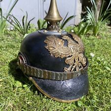 Elmetto pickelhaube tedesco usato  Lucca