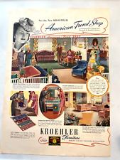 1941 print kroehler for sale  Oceanside