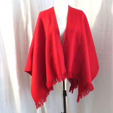 Vintage Panos Vicuna SantaFe Co Wrap Red 100% Vicuna Wool? 1 Size for sale  Shipping to South Africa