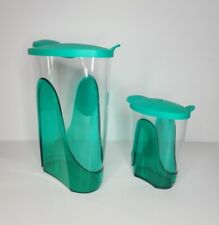 Tupperware Illusions conjunto de 2 jarros verde 350ml e 1,6L excelente estado  comprar usado  Enviando para Brazil