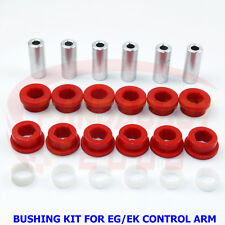 RD For HONDA CIVIC 88-95 EG/96-00 EK 6 Set POLYURETHANE CONTROL ARM BUSHING KIT, used for sale  Shipping to South Africa