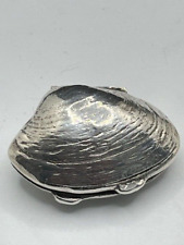 Sterling silver mussel for sale  NORWICH