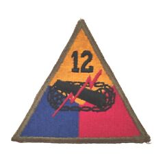 Patch 12th armored d'occasion  France