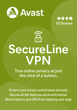 Avast SecureLine VPN 2022 1 ou 2 Ans Multi-Appareils avast! 2021 FR d'occasion  Paris VII