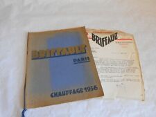Vintage catalogue briffault d'occasion  Bais