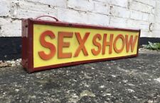 Sex show sign for sale  LEICESTER