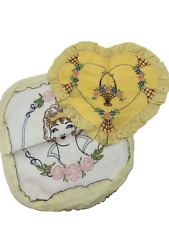Vintage embroidered pillow for sale  Minneapolis
