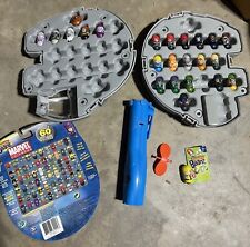 Mighty Beanz Lot Track Marvel Star Wars Millennium Falcon Case Green Goblin, used for sale  Shipping to South Africa