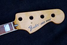 Fender Fretless Vintera años 70 encuadernado con incrustaciones cuello bajo jazz segunda mano  Embacar hacia Argentina