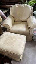 Duresta armchair footstool for sale  STAFFORD