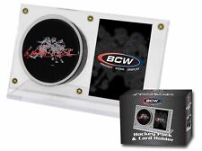 Disco y exhibición de tarjetas de hockey de acrílico BCW segunda mano  Embacar hacia Argentina