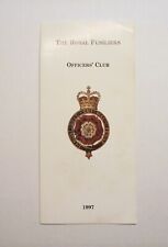 Royal fusiliers officers for sale  MINEHEAD