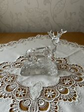 Vintage crystal deer for sale  HARTLEPOOL