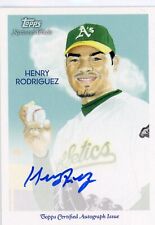 Usado, 2010 Topps National Chicle Henry Rodriguez Auto Oakland Athletics NCA-HR comprar usado  Enviando para Brazil