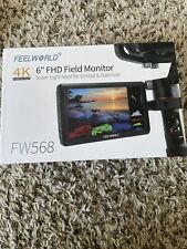 Monitor de vídeo de campo para câmera DSLR Feelworld FW568 6" comprar usado  Enviando para Brazil