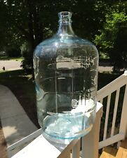 Vintage Crisa 5 Gallon Glass Water Jug Made In Mexico 18.9LTS Carboy Beer Wine, used for sale  Shipping to Canada