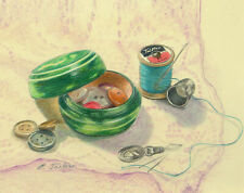 Sewing supplies art for sale  Hartsdale