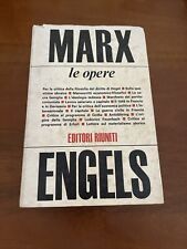 Marx opere engels usato  Roma