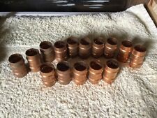 (15) 15mm Yorkshire Potable solder couplings ( YP1 ) for sale  DUNDEE