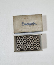 BOX OF 25 PCS SWAGELOK 8MM×6MM REDUCING UNION SS-8M0-6-6M for sale  Shipping to South Africa