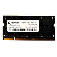 Memoria SDRAM DDR SO-DIMM Qimonda 1 GB PC-2700 333 MHz (HYS64D128021EBDL-6-C) segunda mano  Embacar hacia Mexico
