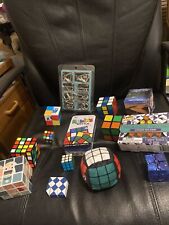 rubiks cube lot All Different Rare Puzzle Games  Some New Bonus Cubes for sale  Shipping to South Africa