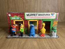 Miniaturas vintage 1974 Sesame Street Muppet com caixa e 5 bonecos Questor Company comprar usado  Enviando para Brazil