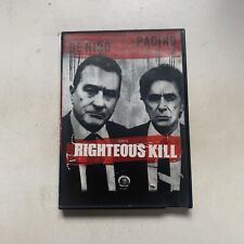 Righteous Kill (DVD, 2008) Al Pacino Robert De Niro Muy Bueno segunda mano  Embacar hacia Argentina