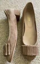 Soft nude suede for sale  ASHFORD