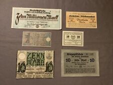 Lot notgeldscheine gebraucht kaufen  Berlin