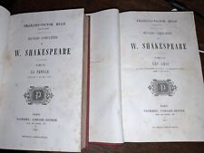 Oeuvres complètes shakespeare d'occasion  Auxonne