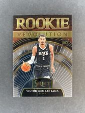 2023-24 Panini Select NBA Victor Wembanyama Rookie Revolution RC Spurs #9 Inserção comprar usado  Enviando para Brazil