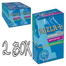 🔥 3000 Filtri Rizla Slim 6mm 20 pacchetti da 150 Filtrini ruvidi ciascuno 2box usato  Curinga