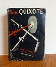 Libro de tapa dura Don Quijote Miguel de Cervantes 1930 biblioteca moderna con cubierta antipolvo segunda mano  Embacar hacia Argentina