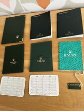 Rolex wallets booklets for sale  WAKEFIELD