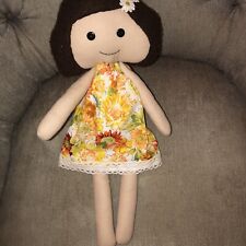 Handmade rag doll for sale  NUNEATON