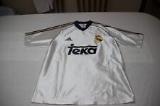 Camiseta Oficial Vintage Real Madrid Marca Adidas Talla 164 De Niño Teka segunda mano  Embacar hacia Argentina