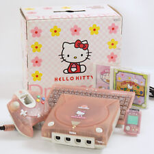 Console Dreamcast DC HELLO KITTY PINK sistema testado na caixa ASAHI 1999 19011043471 comprar usado  Enviando para Brazil