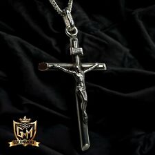 silver crucifix for sale  LEEDS