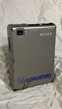 Walkman 1981 Sony SRF-30W FM. Totalmente funcional. Link de vídeo de teste., usado comprar usado  Enviando para Brazil